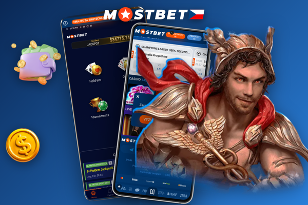 Biometrické přihlášení otiskem prstu do Mostbet aplikace na smartphonu