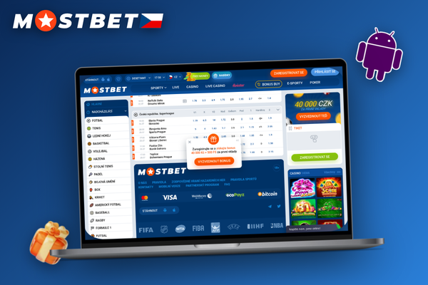 Knihovna marketingových bannerů Mostbet různých rozměrů a tracking odkaz na notebooku