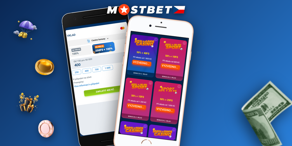Registrační formulář Mostbet s vyplněným promo kódem BETBONUSCZ pro získání bonusu