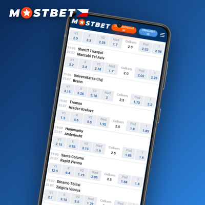 Rychlé vklady kartou i kryptoměnou v Mostbet aplikaci od 125 CZK